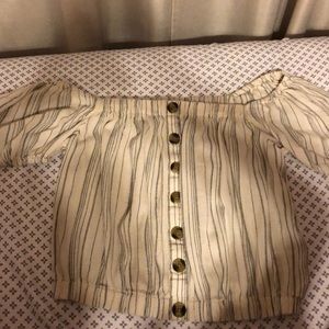 off the shoulder top